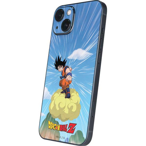 Dragon Ball Z Goku and Nimbus iPhone 14 Plus Skin